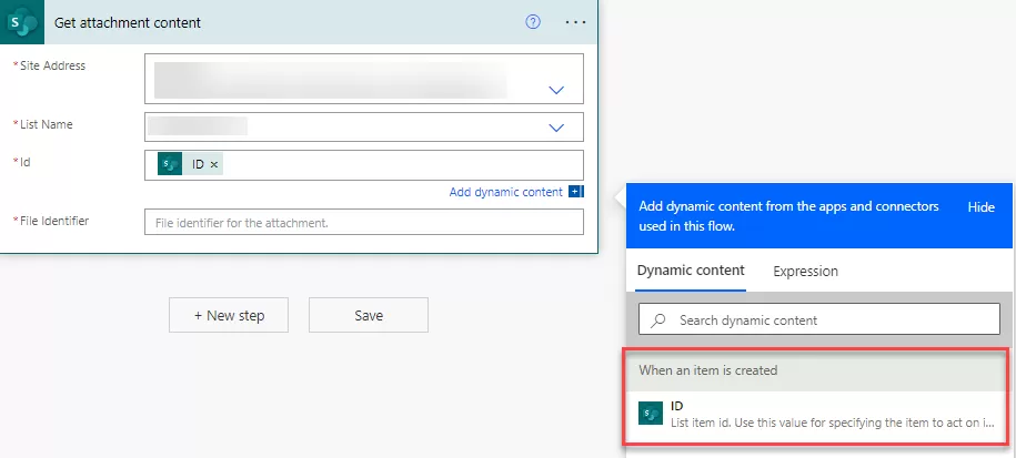 Send SharePoint list item attachments in the email using Power Automate 5 img-04