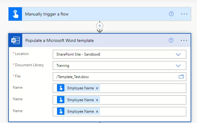 How to Create a Word Document From a Template in Power Automate 10 img-09