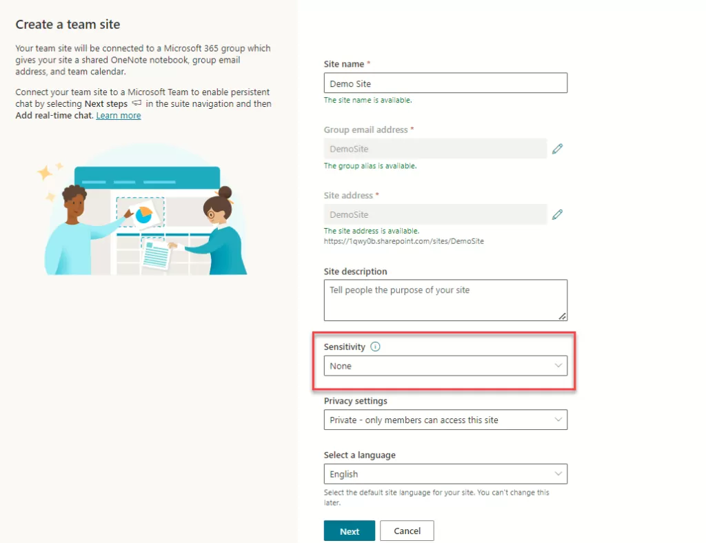 Safeguarding Collaboration Through Sensitivity Labels Across Microsoft Teams, Microsoft 365 Groups, and SharePoint Sites 2 img-01