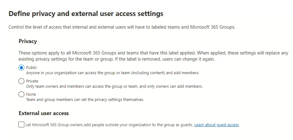 Safeguarding Collaboration Through Sensitivity Labels Across Microsoft Teams, Microsoft 365 Groups, and SharePoint Sites 6 img-05