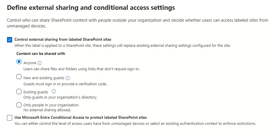Safeguarding Collaboration Through Sensitivity Labels Across Microsoft Teams, Microsoft 365 Groups, and SharePoint Sites 7 img-06