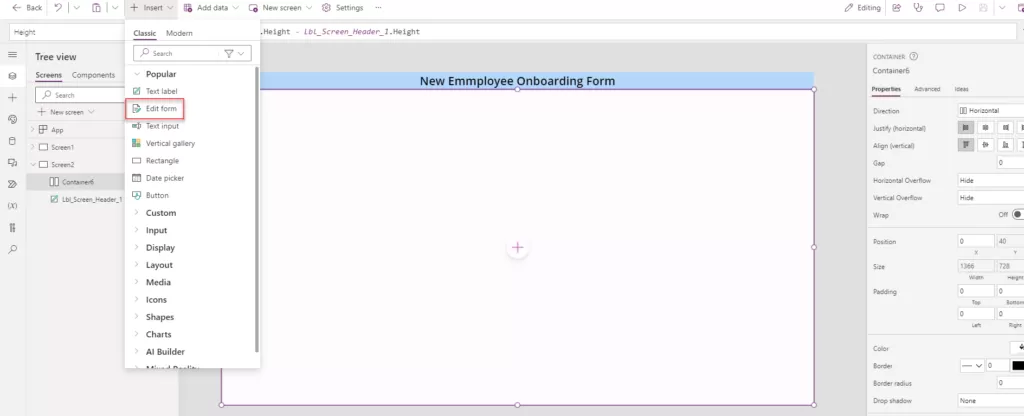 Part – 2 Make Power Apps Ootb Form Control Responsive Using Containers 6 img-05