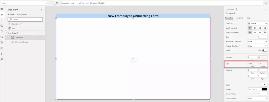 Part – 1 Make Power Apps Custom Controls Form Responsive Using Containers 7 img-06