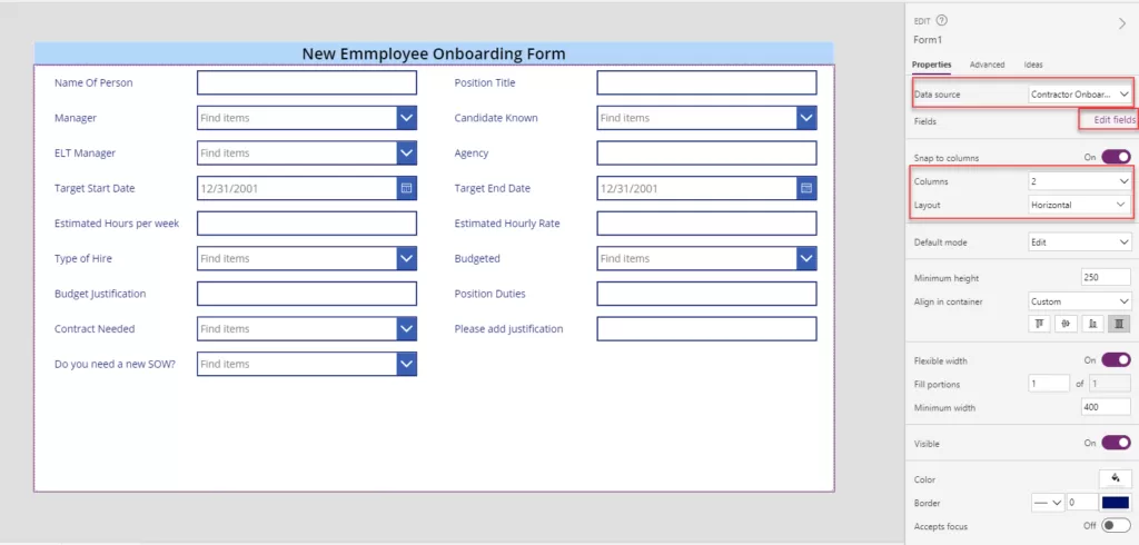 Part – 2 Make Power Apps Ootb Form Control Responsive Using Containers 7 img-06