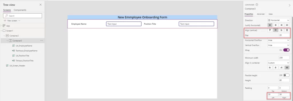 Part – 1 Make Power Apps Custom Controls Form Responsive Using Containers 11 img-10