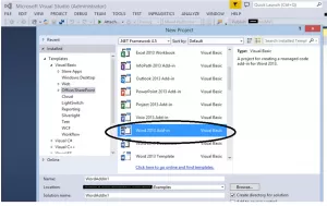 Creating an MS Office Add-In using Visual Studio IDE 4 img