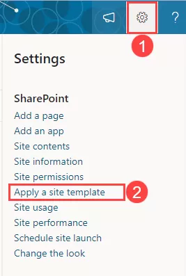 Creating A Custom Site Template in SharePoint Online 3 img-02