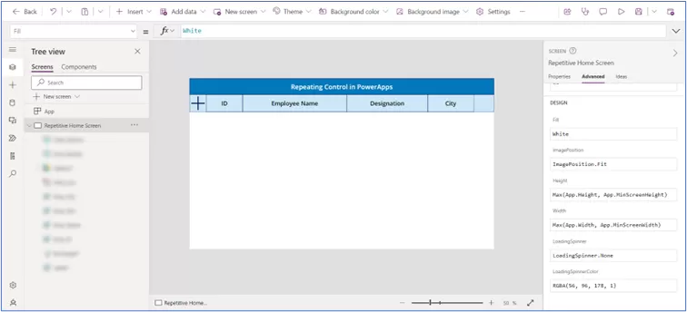 Repeating Control in PowerApps 4 img-03