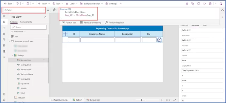 Repeating Control in PowerApps 7 img-06