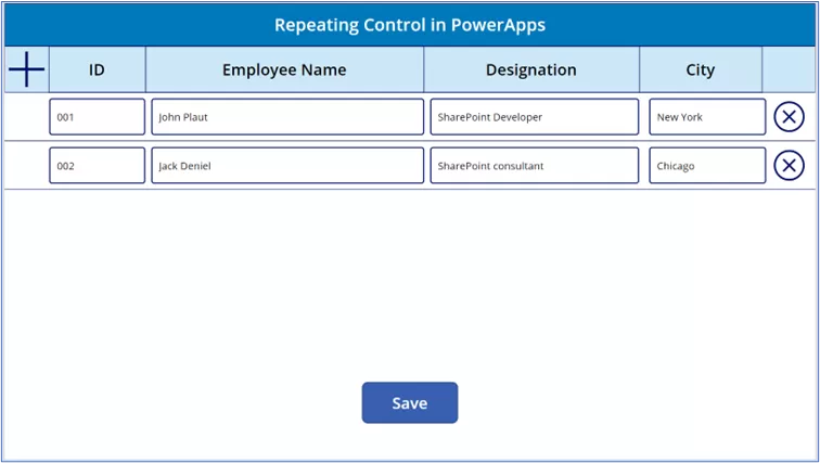 Repeating Control in PowerApps 9 img-08