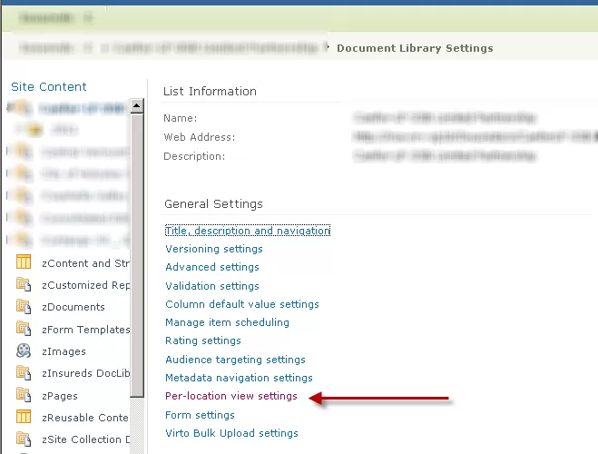 Automating Creation of Per-Location Views 2 img
