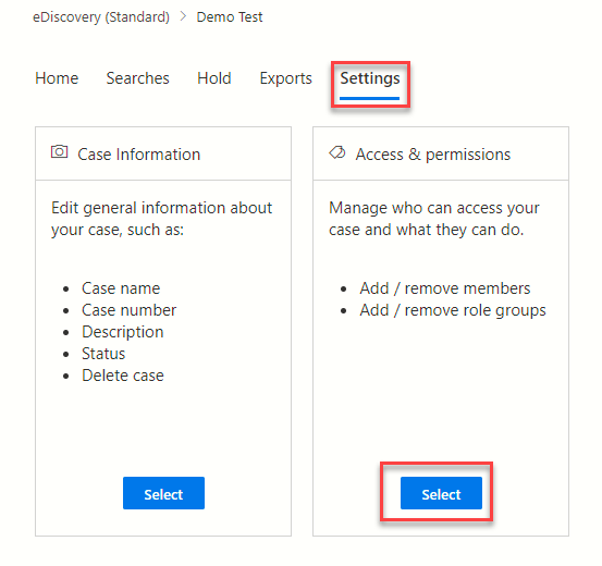 Exploring Microsoft Purview eDiscovery Solutions 7 Access Permission