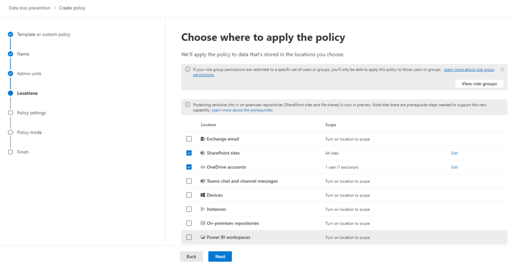 Implementing DLP for secure data sharing in SharePoint and OneDrive 7 img