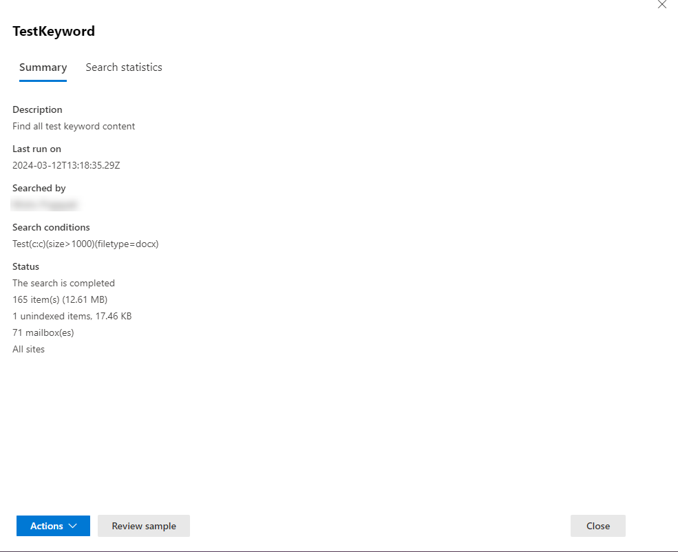 Unlocking hidden insights get started with Microsoft Purview content search 9 Image