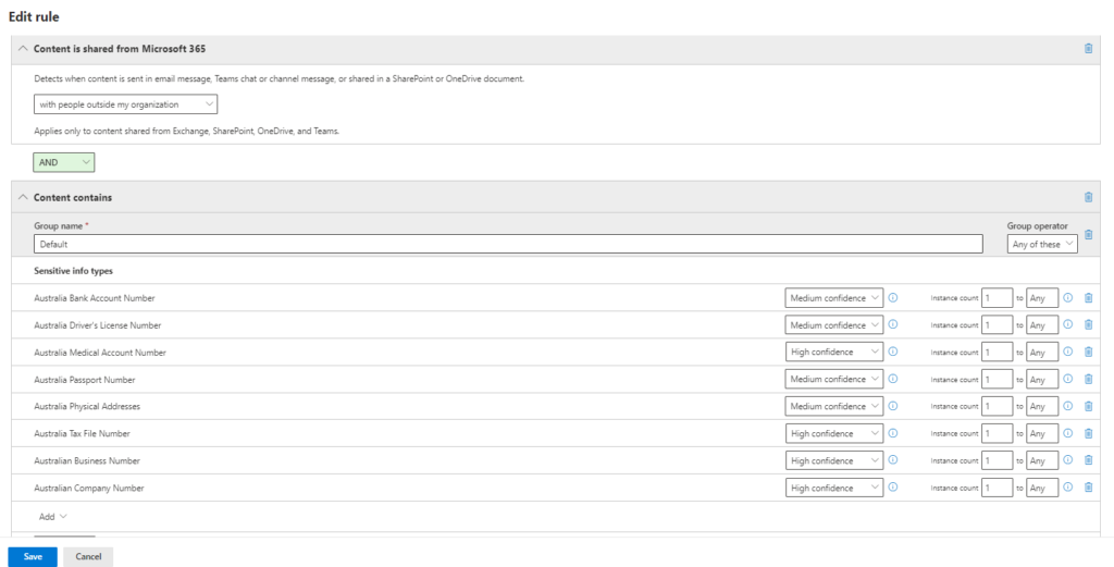 Implementing DLP for secure data sharing in SharePoint and OneDrive 10 img