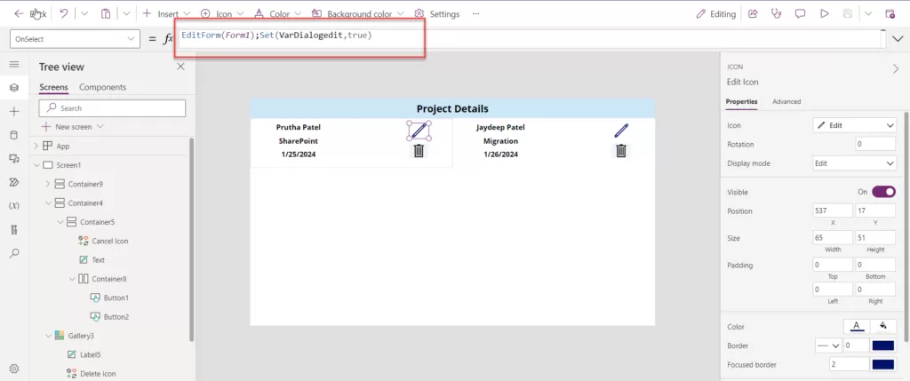Create a Responsive Container-based Popup Dialog Box in Power Apps 12 dsv