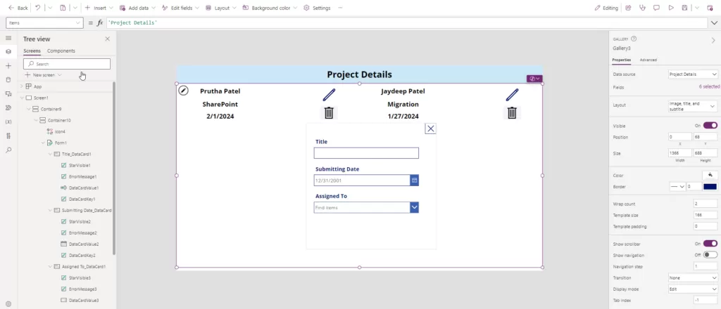 Create a Responsive Container-based Popup Dialog Box in Power Apps 15 img