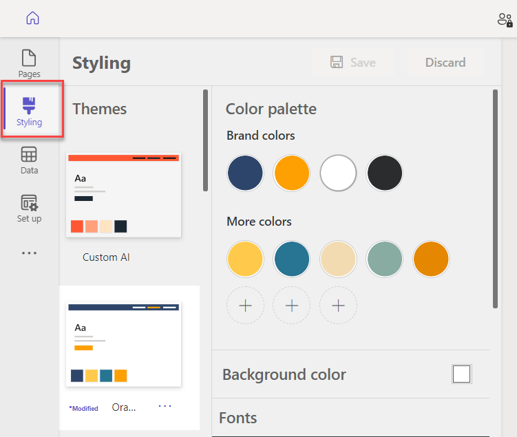 How to Apply Custom Styles in Power Pages? 3 Styling Option Window