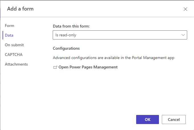 Step-by-Step Guide to Creating View Forms in Power Pages 6 Add a Form Option
