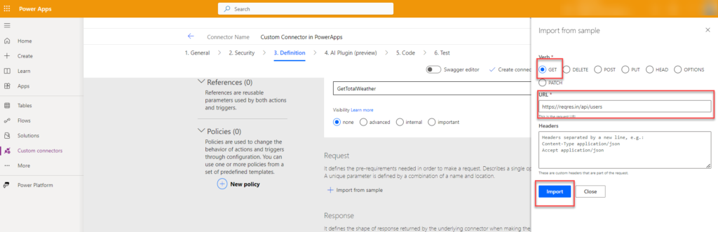 Building Powerful Applications: A Guide to Creating Custom Connectors in Power Apps 11 Image