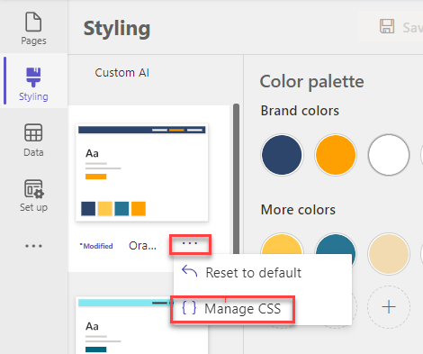 How to Apply Custom Styles in Power Pages? 11 Manage CSS Option in Styling