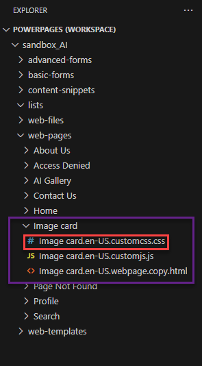 How to Apply Custom Styles in Power Pages? 16 image card section
