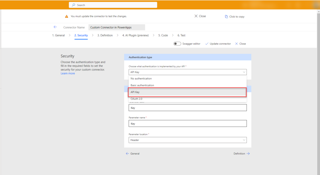 Building Powerful Applications: A Guide to Creating Custom Connectors in Power Apps 7 Image