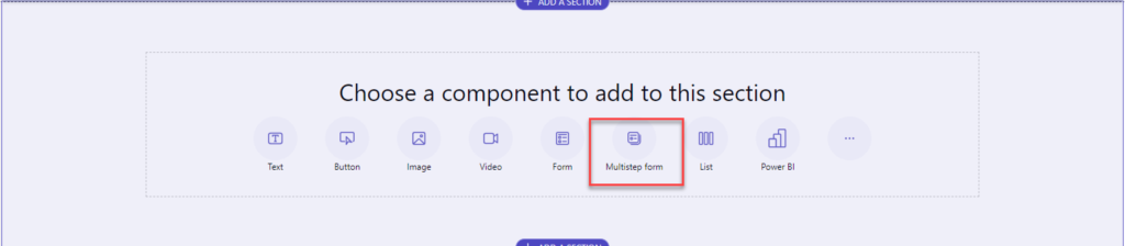 How to add Multistep Form in Power Pages. 11 IMG010
