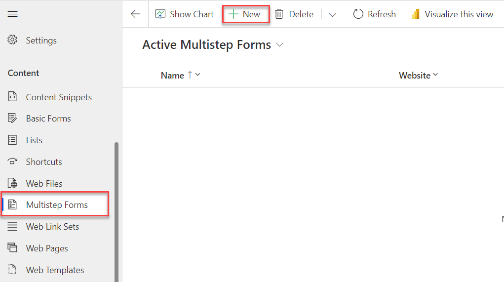 How to add Multistep Form in Power Pages. 3 IMG02