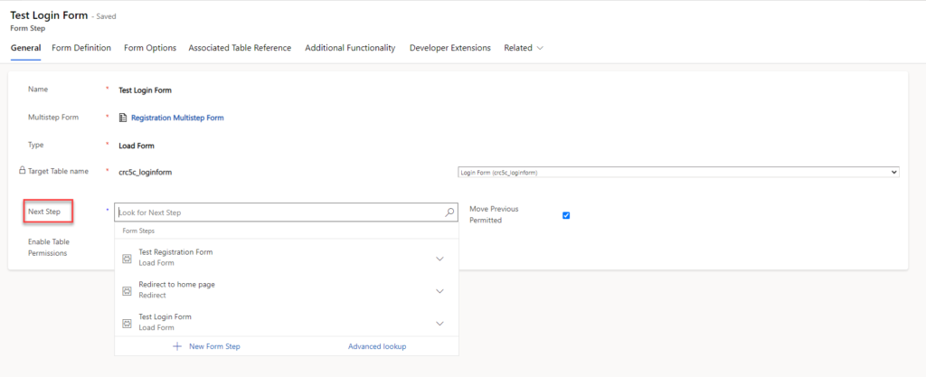 How to add Multistep Form in Power Pages. 10 IMG09