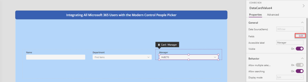 How to integrate Microsoft 365 Users with the Power Apps Modern Control People Picker 6 IMG 05