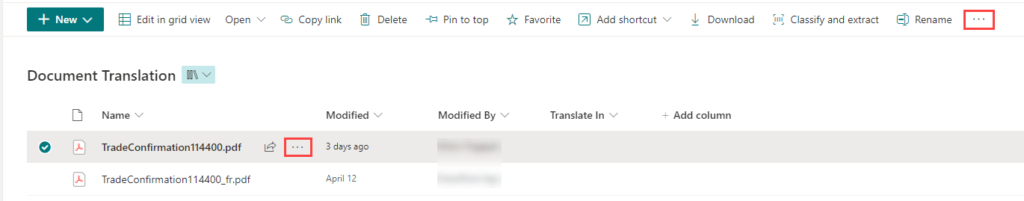 Break Down Language Barriers: Translate Documents in SharePoint using SharePoint Premium 7 IMG 6