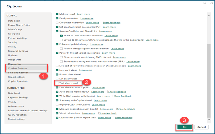 Transform Your Power BI Reports with the New Text Slicer! 3 02 3