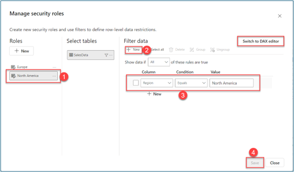 Row-Level Security in Power BI 5 05 2