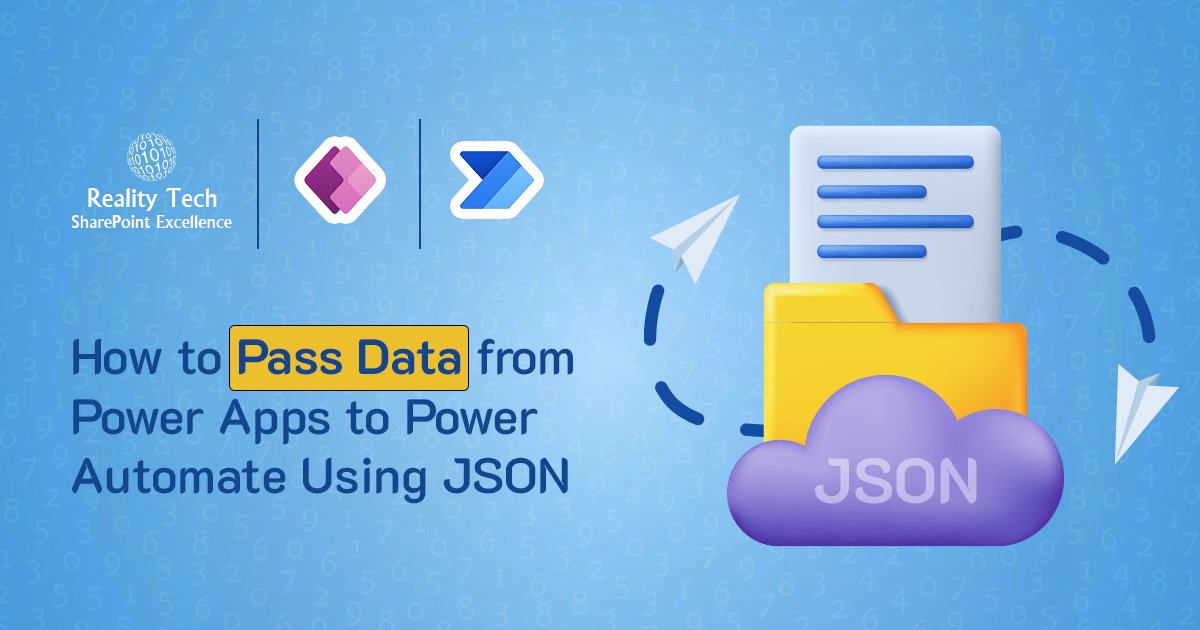 Pass Data from Power Apps to Power Automate