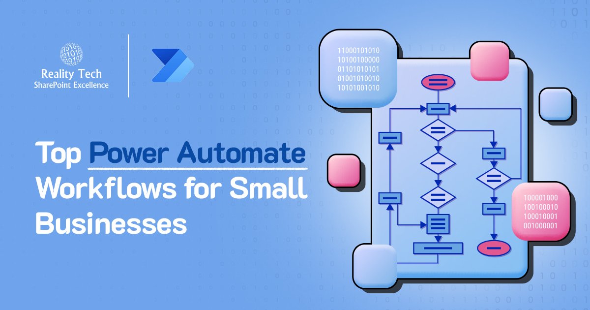 Power Automate Workflows for Small Business