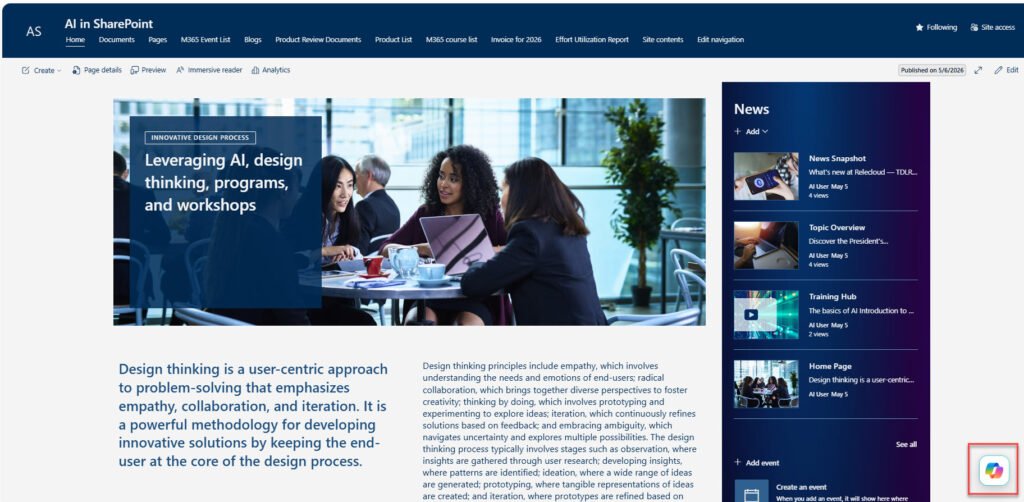 AI in SharePoint Public Preview: SharePoint Copilot Setup Guide 2 image4